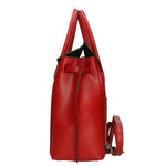 Dayana Borsa a mano da donna Vera pelle 7705-P 613 ROSSO SCURO DARK RED Gave Lux