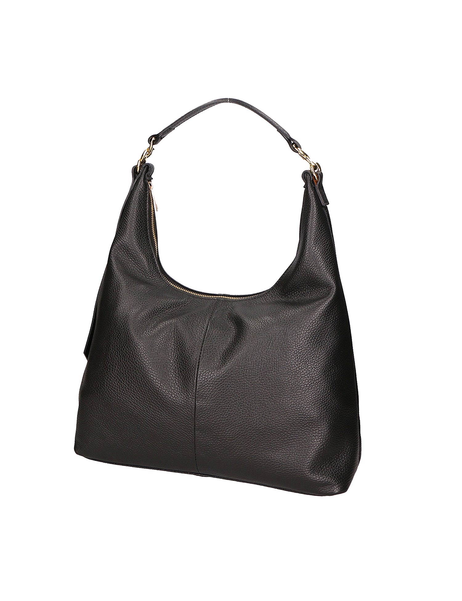 Ursula Borsa a spalla da donna Vera pelle 06673-D28 NERO Gave Lux