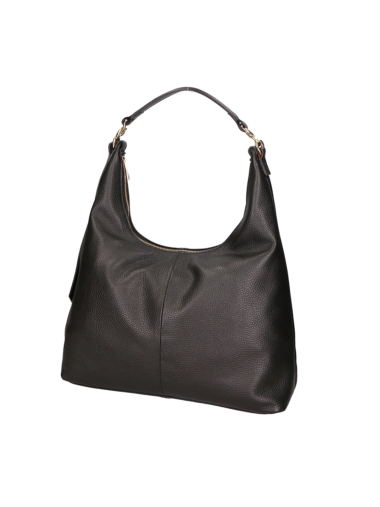 Ursula Borsa a spalla da donna Vera pelle 06673-D28 NERO Gave Lux