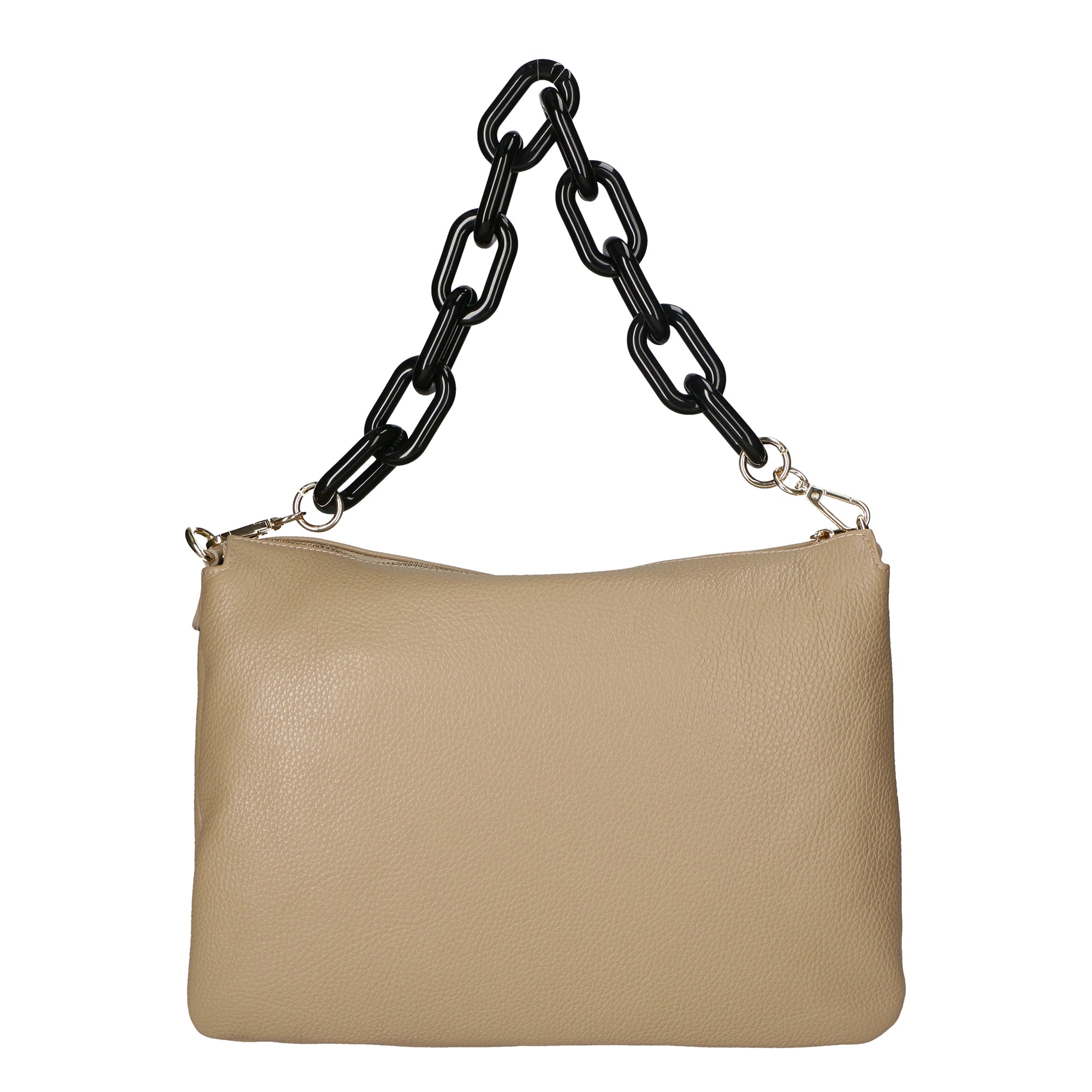 Borsa a tracolla da donna Vera pelle MYB-8019-FW-D05 CAPPUCCINO My Best Bag