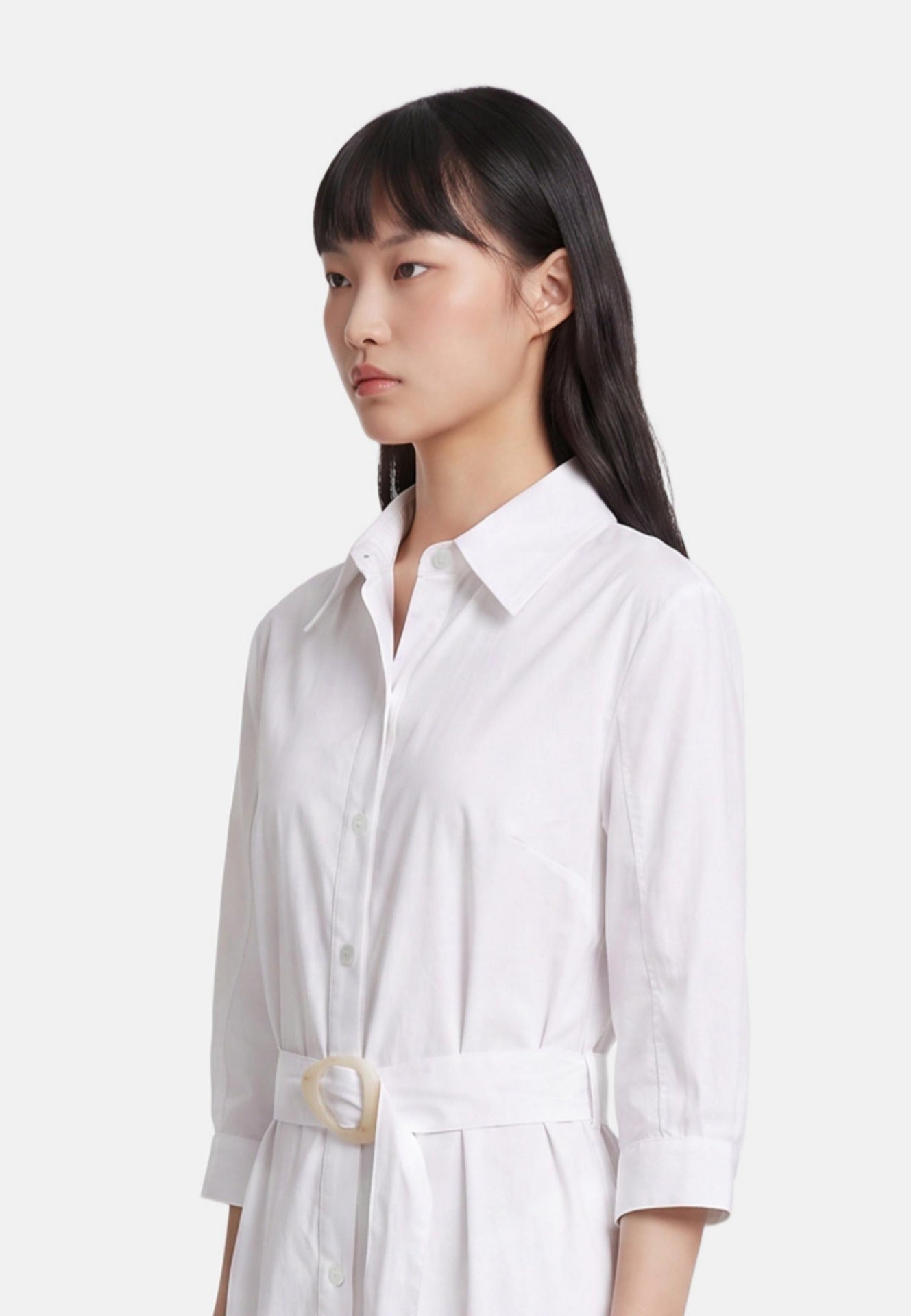 Vestito in Cotone Bianco