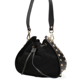 Ravello Borsa a spalla da donna Vera pelle 8977-NERO Gave Lux