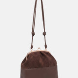 Borsa a Mano in Poliestere 100% Marrone
