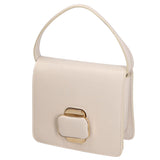 Borsa a tracolla da donna 100% pelle MYB-8035-FW-S03 LATTE My Best Bag