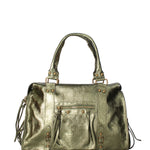 Novara Borsa a spalla da donna Vera pelle 06090 LM-L007 VERDE Gave Lux