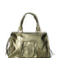 Novara Borsa a spalla da donna Vera pelle 06090 LM-L007 VERDE Gave Lux