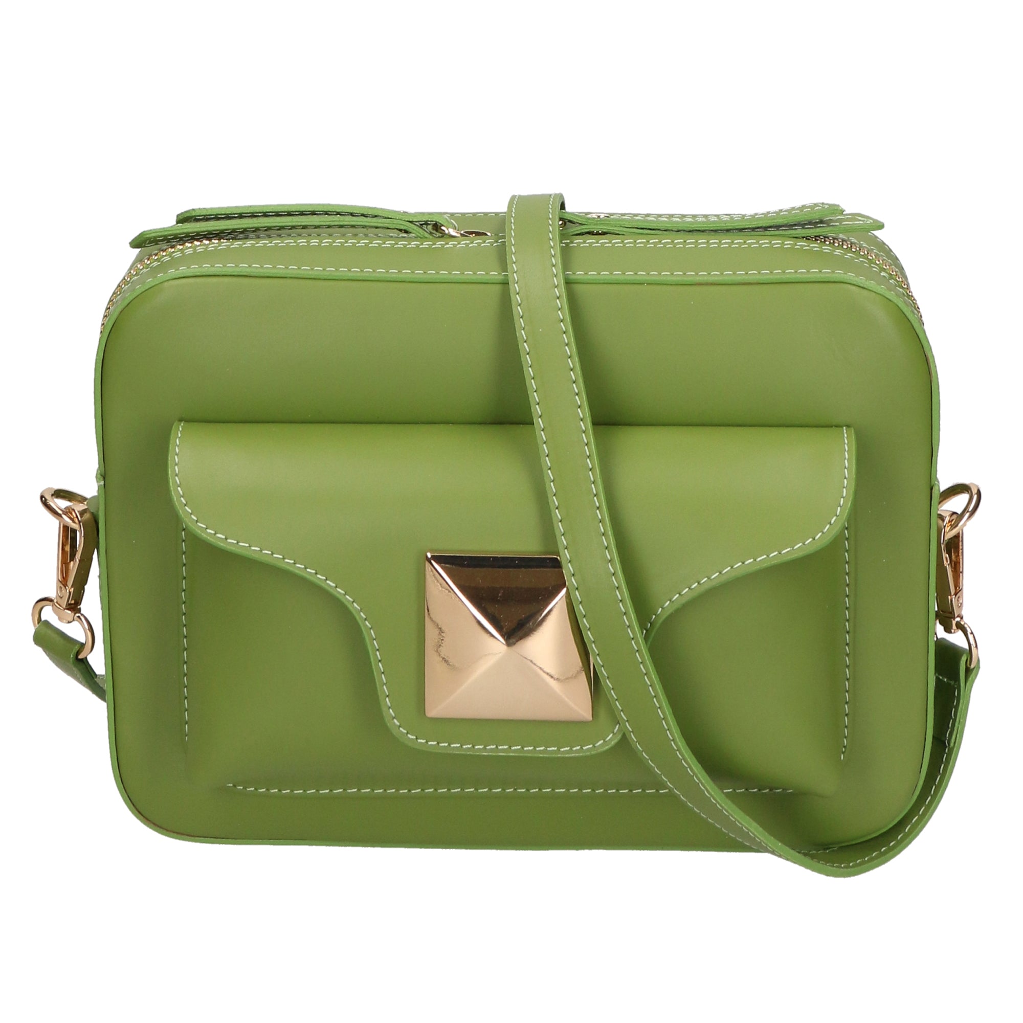 Ilenia Borsa a tracolla da donna 100% pelle 06013-L212 BRUCO Gave Lux