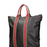Convertible Handbag Into Backpack For Women In Genuine Leather Made in Italy 43x38x12 cm