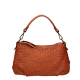 Novella Borsa a spalla da donna Vera pelle 7800-CUOIO Gave Lux