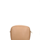 Borsa a Tracolla in Dollaro Leather Sabbia