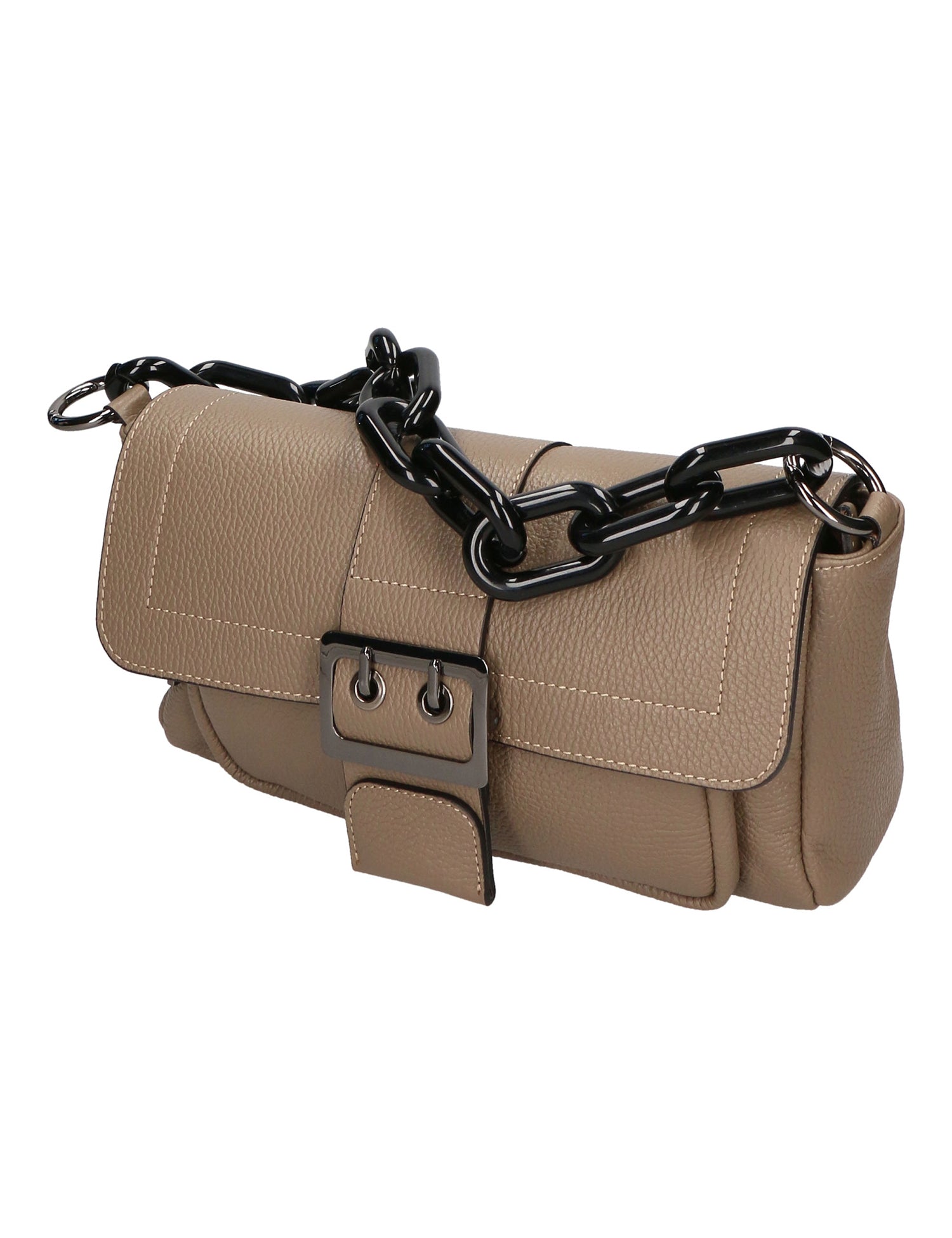 Aubrey Borsa a spalla da donna Vera pelle 05477-D40 TAUPE Gave Lux