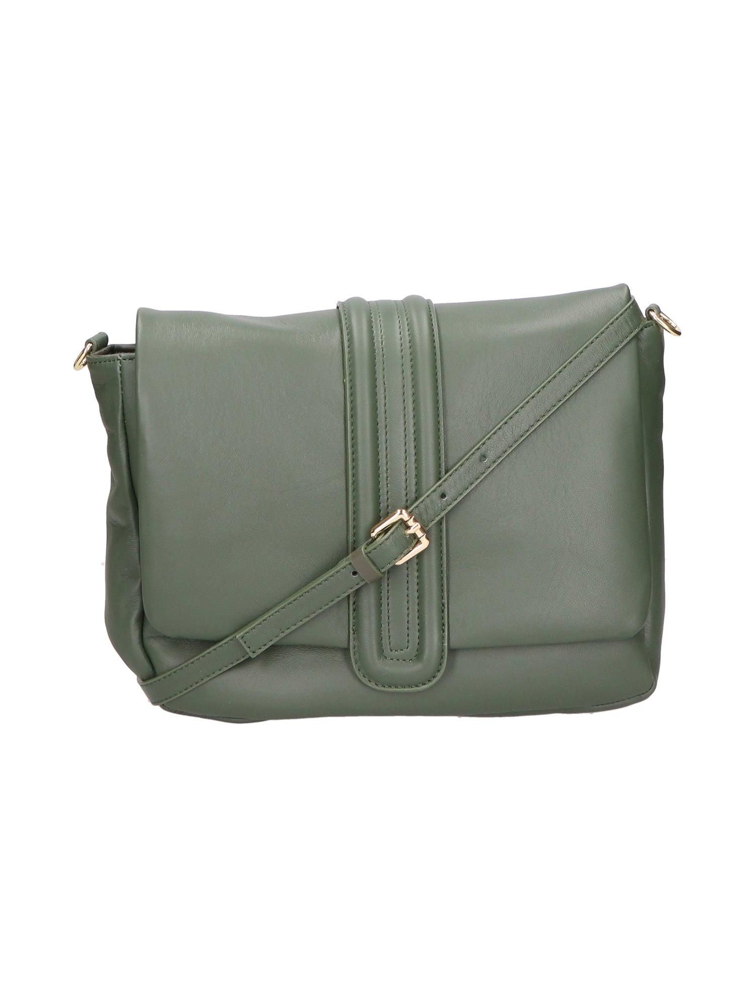 Wanda Borsa a tracolla da donna Vera pelle 06497-S14 VERDE SCURO Gave Lux