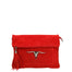 Valencia Borsa a tracolla da donna Vera pelle 8651-ROSSO Gave Lux