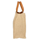 Borsa a mano da donna Misto pelle e tessuto MYB-05117-SS-141+S44 CUOIO My Best Bag