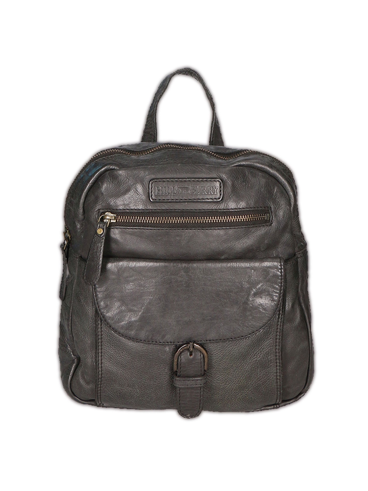 Zaino da donna in vera pelle Borsa fashion HILB-1715W-NERO Hill Burry