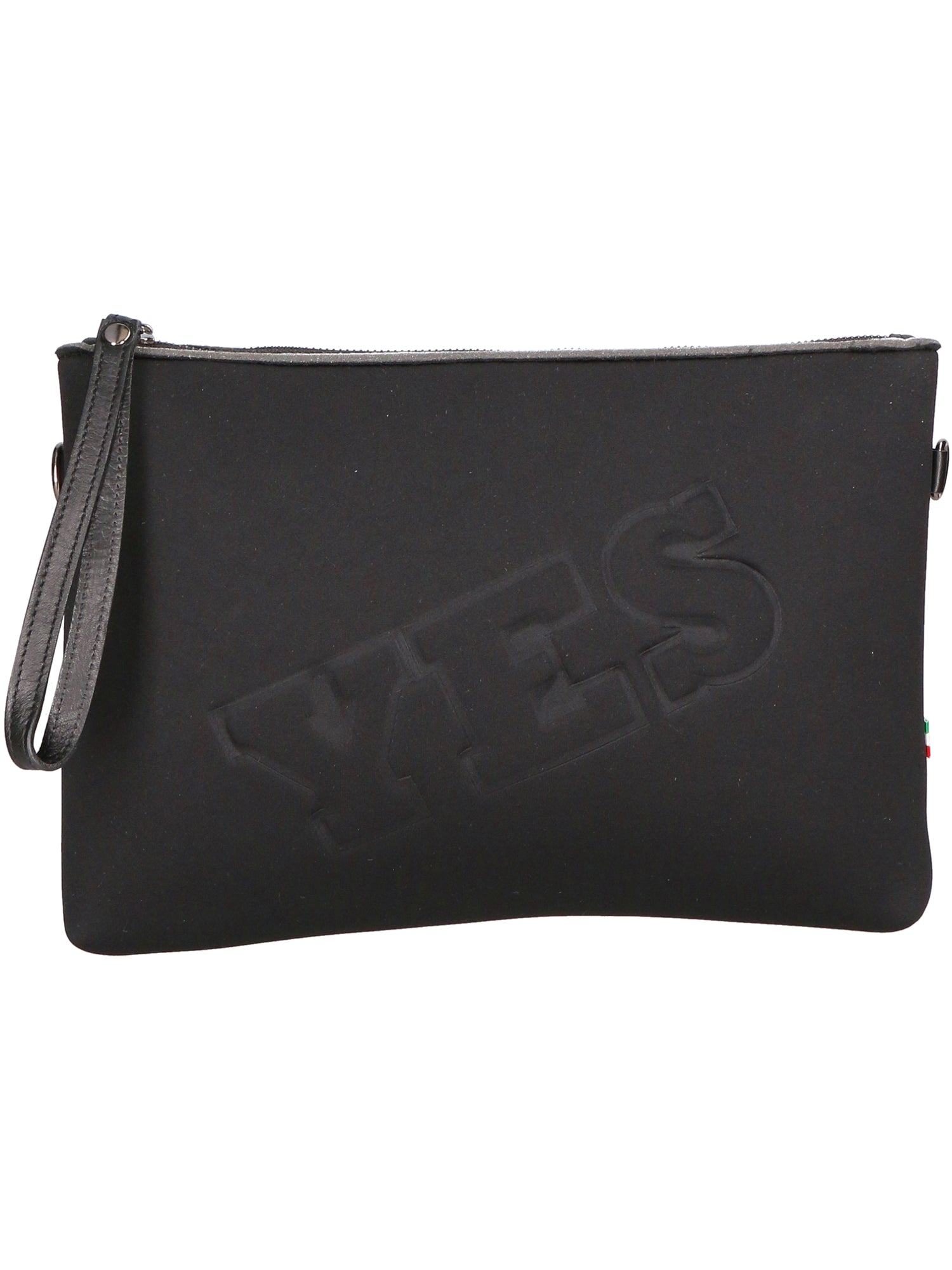 Ottavia Borsa a spalla da donna Neoprene 1331-BIANCO+NERO Gave Lux