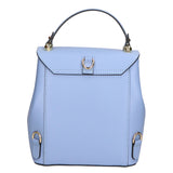 Giuditta Borsa a mano da donna 100% pelle 05937-L220 AZZURRO Gave Lux
