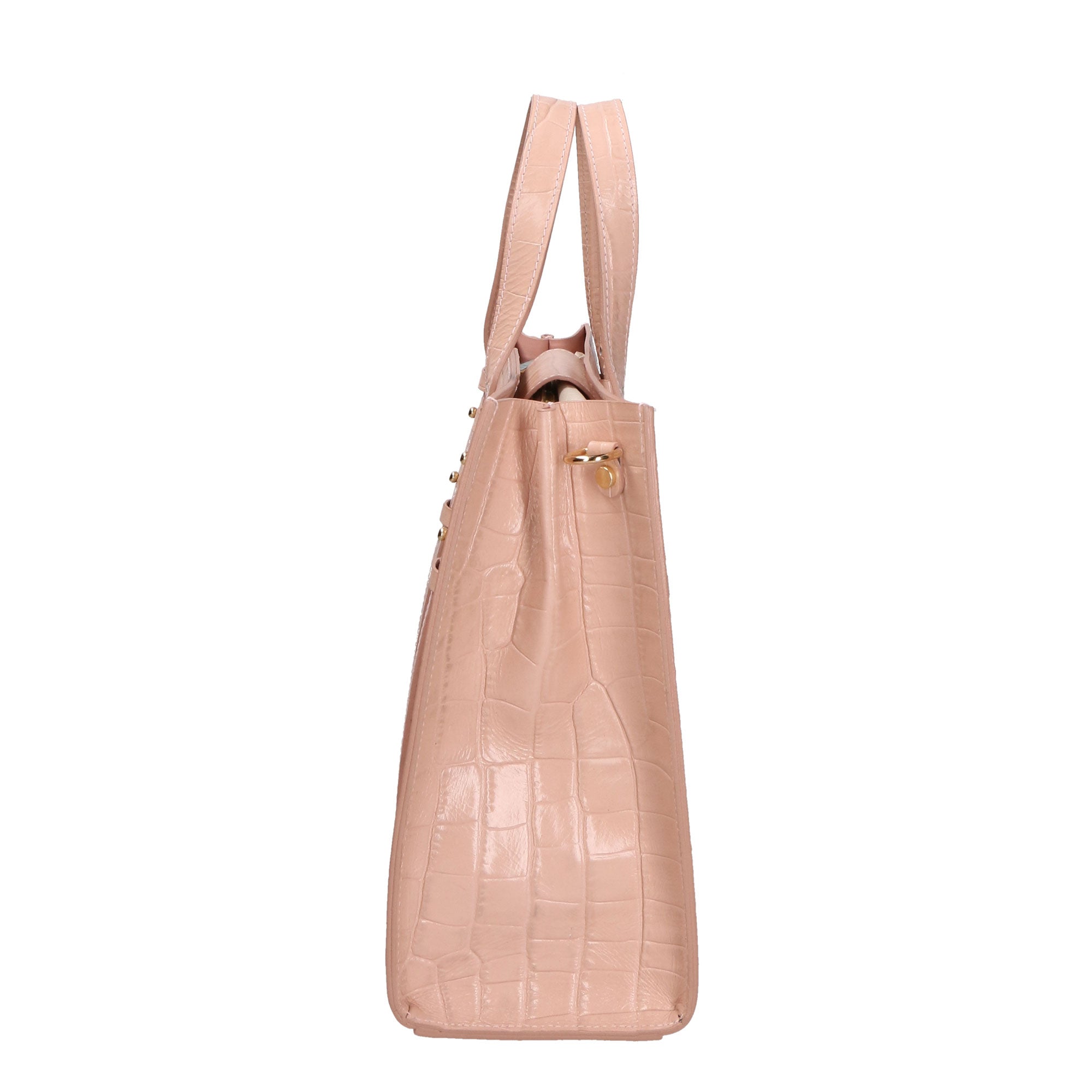 Borsa a mano da donna Pelle goffrata MYB-7003-SSCOCCO-C13 ROSA My Best Bag