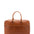 Borsa da viaggio unisex vera pelle 100% cotone 4562-MIELE Alessia Firenze