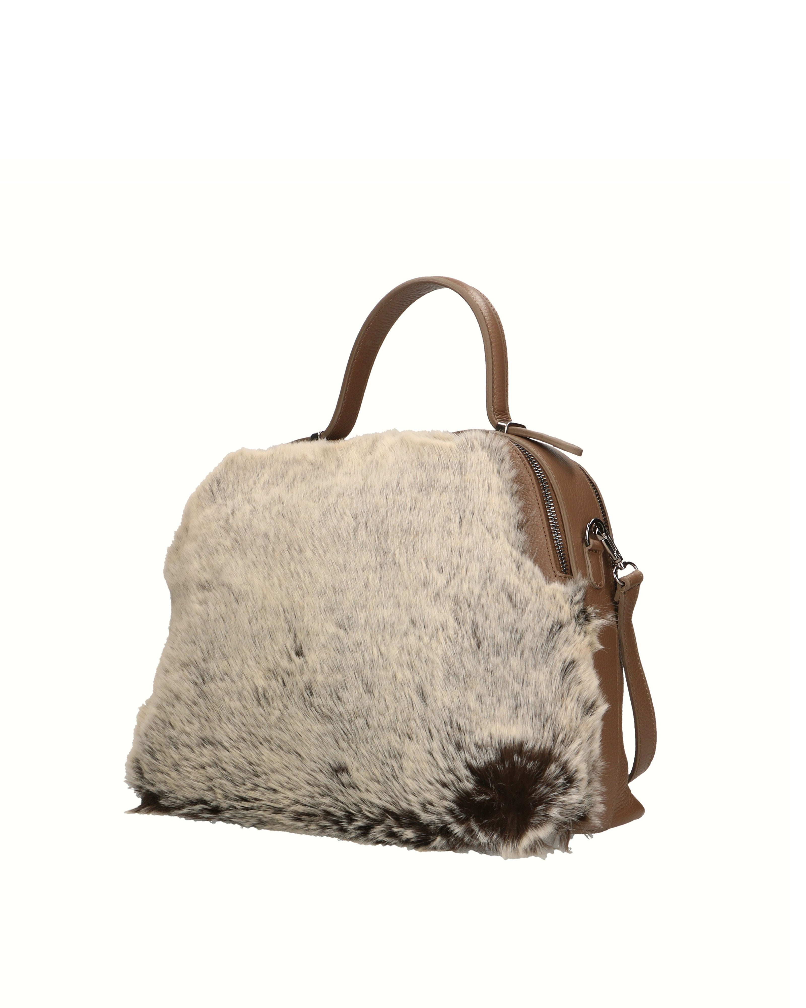 Aponia Borsa a mano da donna Vera pelle 8473-FANGO Gave Lux