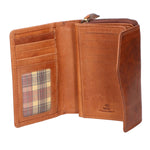 Portafoglio unisex in vera pelle Made in Italy SN2827847-TAN Santini Firenze