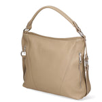 Emily Borsa a spalla da donna Vera pelle 80064-D11 TAUPE SCURO DARK TAUPE Gave Lux