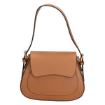 Giulia Borsa a spalla da donna Vera pelle 05958-L125 CUOIO Gave Lux
