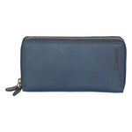 Portafoglio da uomo in vera pelle RFID HILB-3628-BLU Hill Burry