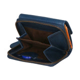 Portafoglio da uomo in vera pelle RFID HILB-5037-BLU Hill Burry