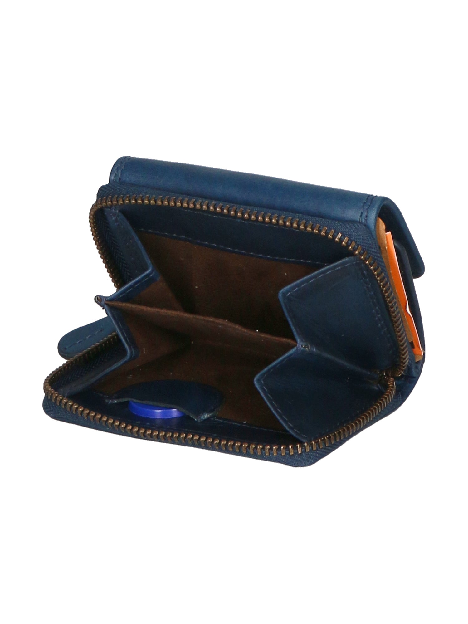 Portafoglio da uomo in vera pelle RFID HILB-5037-BLU Hill Burry