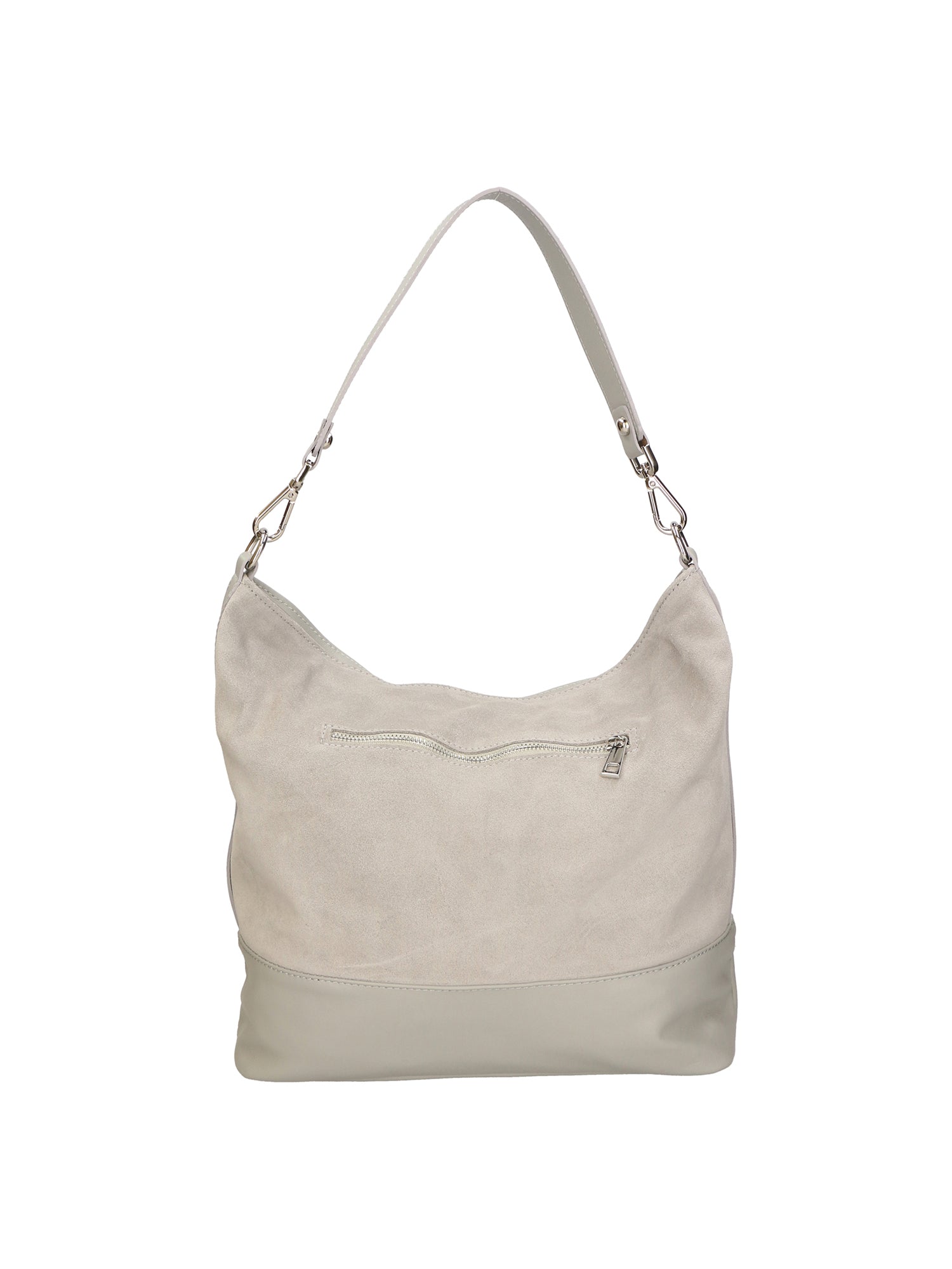Graziana Borsa a spalla da donna Vera pelle 05960-21 GRIGIO 86 GRIGIO Gave Lux