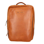 Zaino da uomo in vera pelle RFID HILB-3365-CUOIO Hill Burry