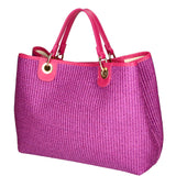 Borsa a mano da donna Paglia & Pelle MYB-05168-SS-436+D02 FUXIA My Best Bag