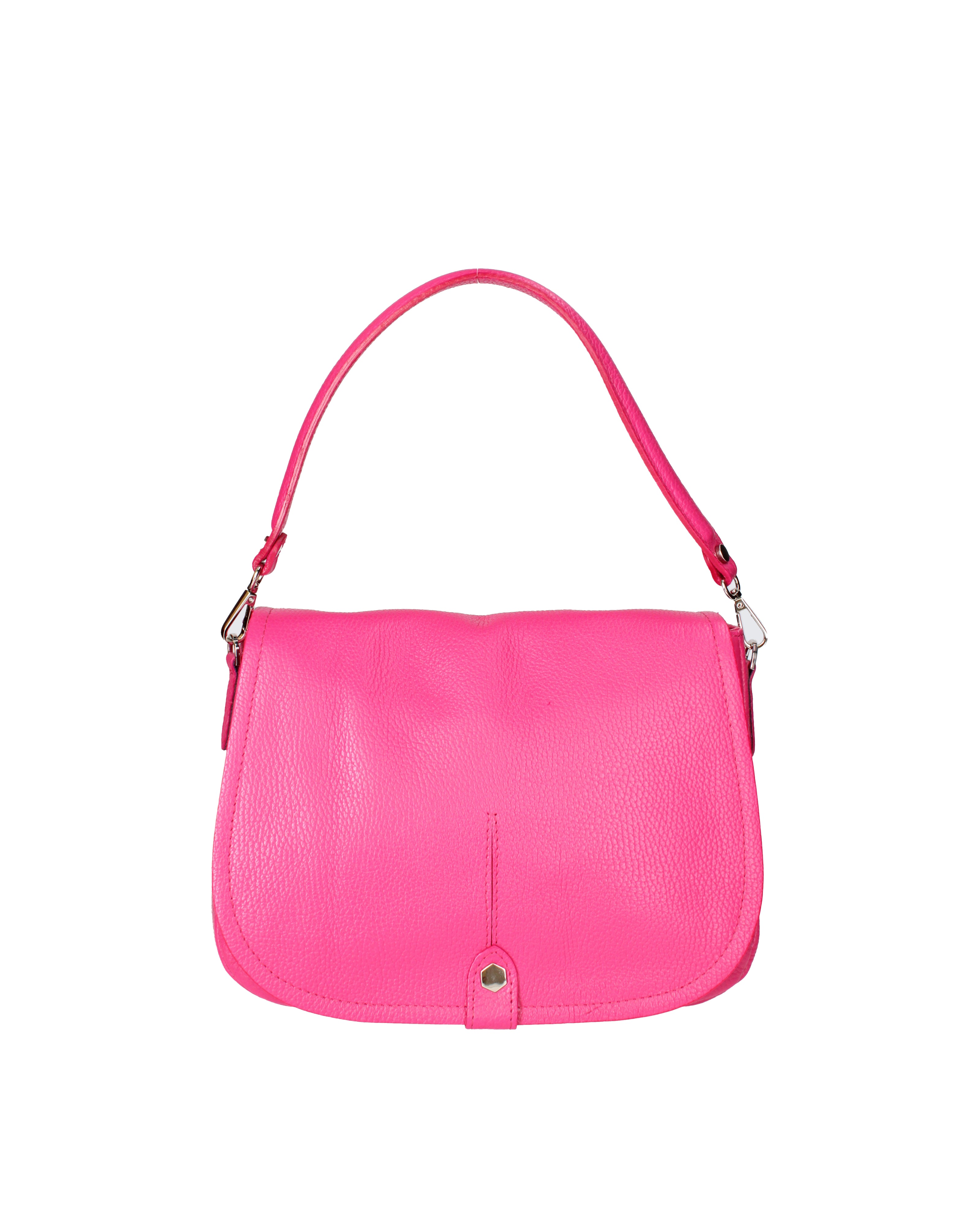 Sabina Borsa a spalla da donna Vera pelle 07139-D02 FUXIA Viola Castellani