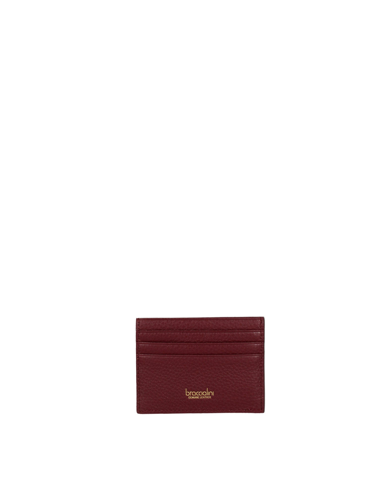 Elowen Nova B16704GR-BORDEAUX Porta Carte Donna Vera Pelle Braccialini