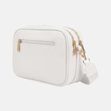Borsa a Tracolla in Pvc Bianco