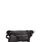Marsupio da donna in vera pelle 100% pelle 07240-D28 NERO Roberta Rossi