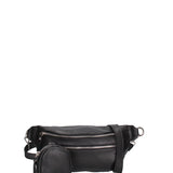 Marsupio da donna in vera pelle 100% pelle 07240-D28 NERO Roberta Rossi