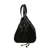 Borsa a mano da donna Vera pelle e suede MYB-8032-FW-NERO My Best Bag
