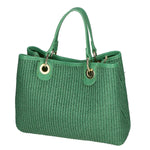 Borsa a mano da donna Paglia & Pelle MYB-05167-SS-529+D47 VERDE MELA My Best Bag