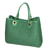 Borsa a mano da donna Paglia & Pelle MYB-05167-SS-529+D47 VERDE MELA My Best Bag