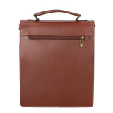 Tancredi Borsa da lavoro unisex in pelle Vera pelle 7013-MARRONE BROWN Gave Lux
