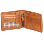 Portafoglio uomo in vera pelle RFID HILB-6404EAGLE-CUOIO Hill Burry