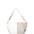 Borsa a spalla da donna Vera pelle 07165-D86 GRIGIO+BIANCO Roberta Rossi