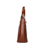 Egle Borsa a mano da donna Vera pelle 80046-MARRONE Gave Lux