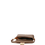 Wally Borsa a spalla da donna Vera pelle 06869-D40 TAUPE Gave Lux