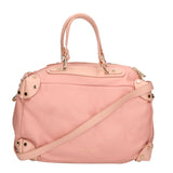 Borsa a mano da donna 100% pelle MYB-7014-SS-PEONIA G1+P726 ROSA My Best Bag