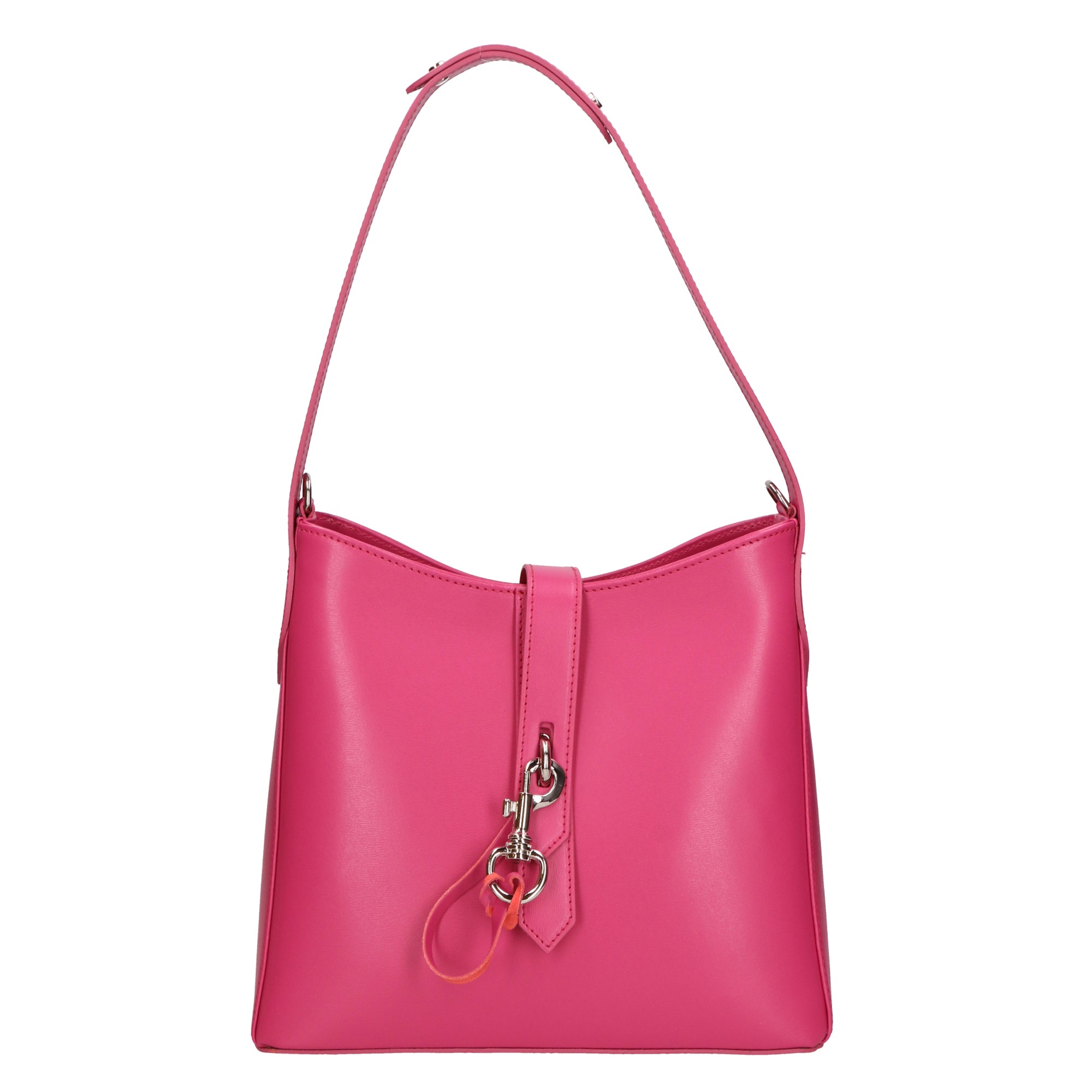 Imma Borsa a spalla da donna 100% pelle 05917-B02 FUXIA Gave Lux