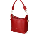 Elowen Elite Borsa a spalla da donna Vera Pelle 03824-10 ROSSO SCURO Chiara Ferretti