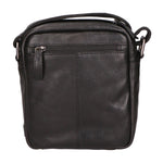 Borsa a tracolla unisex vera pelle 100% Made in Italy SN5862547-BLACK Santini Firenze